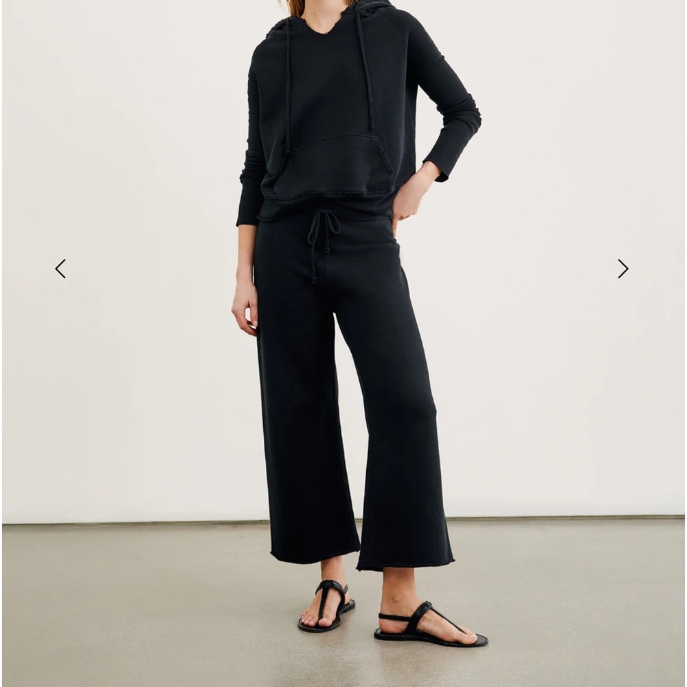 Nili Lotan Kiki Sweatpants in Washed Black (L)